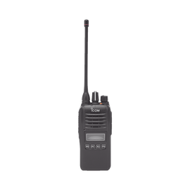ICOM Digital Handheld Radio 400-470MHz IDAS, Portable with 128 Channels, Display, Limited Keypad and Rapid Charger