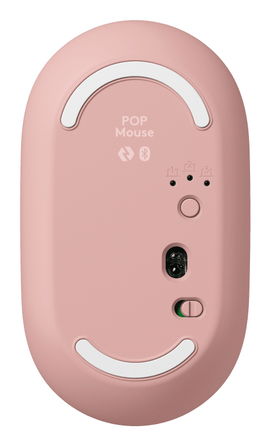Teclado y Mouse Logitech Pop Icon Combo: Rosado y blanco crudo Español (Qwerty)