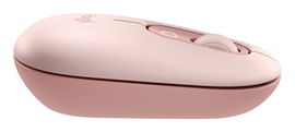 Teclado y Mouse Logitech Pop Icon Combo: Rosado y blanco crudo Español (Qwerty)