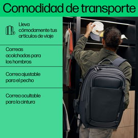 HP - Carrying backpack - Travel Plus 30L 17