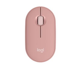 Mouse Óptico Inalámbrico Bluetooth Logitech Pebble 2 M350s – Color Rosado