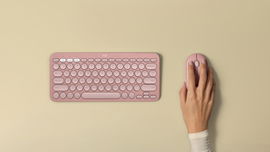 Mouse Óptico Inalámbrico Bluetooth Logitech Pebble 2 M350s – Color Rosado