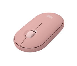 Mouse Óptico Inalámbrico Bluetooth Logitech Pebble 2 M350s – Color Rosado