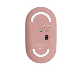Mouse Óptico Inalámbrico Bluetooth Logitech Pebble 2 M350s – Color Rosado