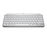 Logitech MX Keys Mini - Teclado - retroiluminación - inalámbrico - Bluetooth - gris pálido