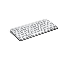 Logitech MX Keys Mini - Teclado - retroiluminación - inalámbrico - Bluetooth - gris pálido