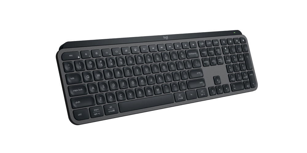 Logitech MX Keys S - Teclado - retroiluminación - inalámbrico - Bluetooth LE - QWERTY - inglés - interruptor: tecla de tijera - grafito Logitech MX Keys S - Teclado - retroiluminación - inalámbrico - Bluetooth LE - QWERTY - inglés - interruptor: tecla de tijera - grafito