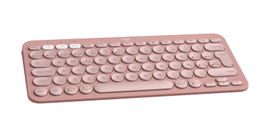 Teclado Pebble Keys 2 K380s Color Rosado