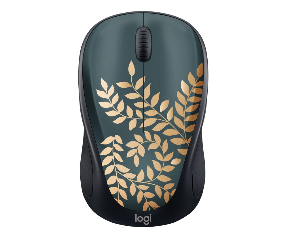 Logitech M317c - Edición limitada - ratón - diestro y zurdo - óptico - 3 botones - inalámbrico - 2.4 GHz - receptor inalámbrico USB - dorado Logitech M317c - Edición limitada - ratón - diestro y zurdo - óptico - 3 botones - inalámbrico - 2.4 GHz - receptor inalámbrico USB - dorado