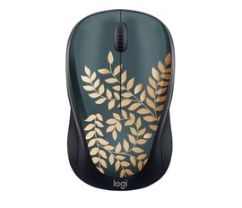 Logitech M317c - Edición limitada - ratón - diestro y zurdo - óptico - 3 botones - inalámbrico - 2.4 GHz - receptor inalámbrico USB - dorado