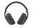 Logitech Zone Vibe Wireless Bluetooth headphones with noise-canceling mic, USB-A, USB-C, certified for Google Meet, Google Voice, Zoom, Mac/PC - Graphite - Auricular - tamaño completo - Bluetooth - inalámbrico - USB-C a través de adaptador Bluetooth