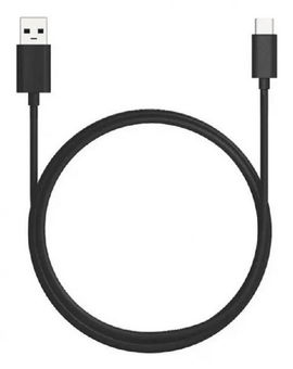 Motorola - Charge/Sync cable - USB A to USB C 1m black