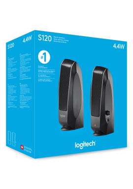 Logitech Speaker S120 Black 2.0 AMR Retail Box