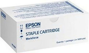 Epson - Cartucho de grapas (paquete de 15000) - para WorkForce Enterprise WF-C17590, C17590 D4TWF, C20590, C20590 D4TWF, M20590, M20590 D4TW