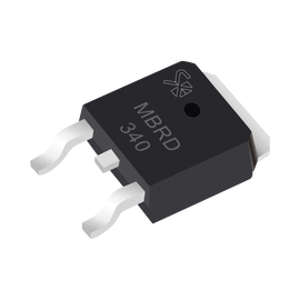 Diodo Rectificador Schottky, 3 Amp., 40 PIV, para SMD, Montaje DPAK, Tipo Anodo Dual.