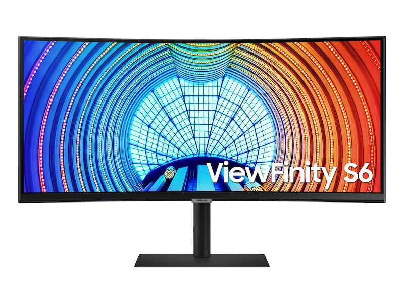 Samsung ViewFinity S6 S34A650UBN - S65UA Series - monitor LED - curvado - 34 Samsung ViewFinity S6 S34A650UBN - S65UA Series - monitor LED - curvado - 34