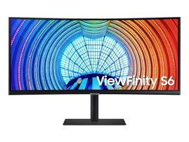 Samsung ViewFinity S6 S34A650UBN - S65UA Series - monitor LED - curvado - 34