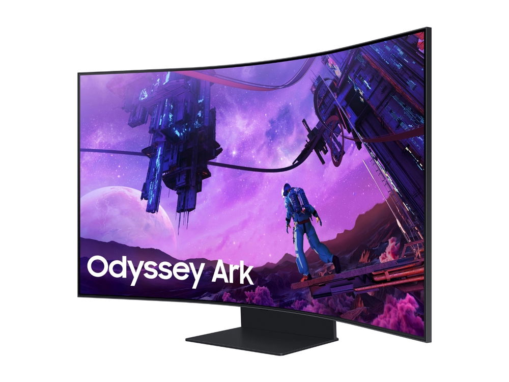Samsung Odyssey Ark S55BG970NN - Monitor LED - inteligente - curvado - 55