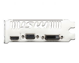 MSI N730K-4GD3/OCV1 - Tarjeta gráfica - GF GT 730 - 4 GB DDR3 - PCIe 2.0 - DVI, D-Sub, HDMI