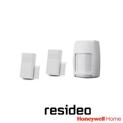 KIT DE SENSORES INALÁMBRICOS 2MRF1PRF 2 MAGNETOS 5816, DE PLASTICO, COLOR BLANCO/ 2 IMANES 5899/ 1 SENSOR DE MOVIMIENTO 5800PIR CON DETECCIÓN BAJA, SENSIBILIDAD PROGRAMABLE