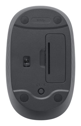 Logitech - M196 - Mouse - Bluetooth - Graphite