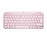 Teclado Bluetooth 5.0 Español - 2.4GHz  - Logitech MX Keys Mini - Rosa