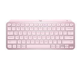 Teclado Bluetooth 5.0 Español - 2.4GHz  - Logitech MX Keys Mini - Rosa