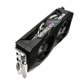 ASUS DUAL-RTX2060-12G-EVO - Tarjeta gráfica - GF RTX 2060 - 12 GB GDDR6 - PCIe 3.0 - DVI, 2 x HDMI, DisplayPort