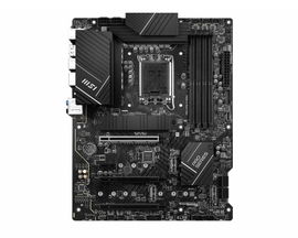 MSI PRO Z790-P DDR4 - Placa base - ATX - Socket LGA1700 - Z790 Chipset - USB 3.2 Gen 1, USB 3.2 Gen 2, USB-C 3.2 Gen2, USB-C 3.2 Gen 2x2 - 2.5 Gigabit LAN - Tarjeta gráfica (CPU necesaria) - HD Audio (8-canales)