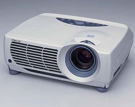 Sony VPL-PX15 - Proyector LCD - 2000 lúmenes - XGA (1024 x 768) - azul, plata