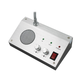 Sistema de intercomunicación de voz de dos vías, 3W, AC 9V/ 1A, micrófono interior + micrófono exterior
