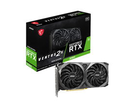 MSI GeForce RTX 3060 VENTUS 2X 8G OC - Tarjeta gráfica - GF RTX 3060 - 8 GB GDDR6 - PCIe 4.0 - HDMI, 3 x DisplayPort