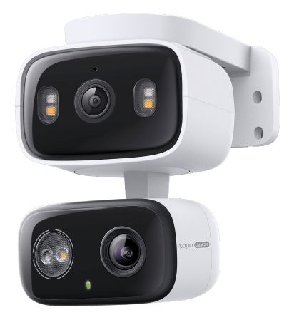 TP-Link - Surveillance camera - Indoor / Outdoor - doble lente panoramica e incl