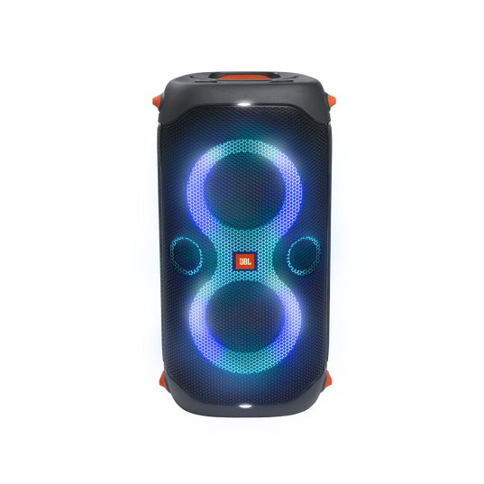 JBL PartyBox 110 - Altavoz de fiesta - para uso portátil - inalámbrico - Bluetooth - controlado por aplicación - 160 vatios - 2 vías - negro