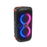 JBL PartyBox 110 - Altavoz de fiesta - para uso portátil - inalámbrico - Bluetooth - controlado por aplicación - 160 vatios - 2 vías - negro