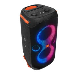 JBL PartyBox 110 - Altavoz de fiesta - para uso portátil - inalámbrico - Bluetooth - controlado por aplicación - 160 vatios - 2 vías - negro