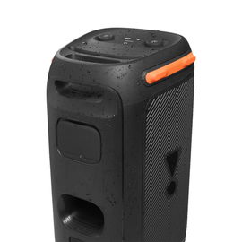 JBL PartyBox 110 - Altavoz de fiesta - para uso portátil - inalámbrico - Bluetooth - controlado por aplicación - 160 vatios - 2 vías - negro