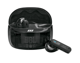 JBL TUNE - Beam - Headphones - Ghost Black - JBLTBEAM2GBLKAM