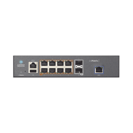 Switch cnMatrix EX1010-P  de 8 puertos PoE 802.3af/at y 4 SFP, 75 W,  Capa 2,  gestión en la nube