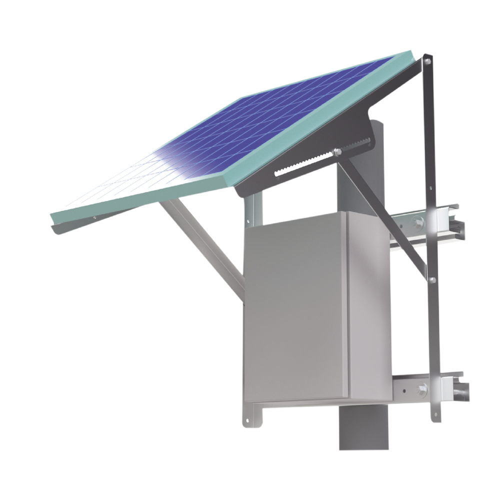 Montaje para Poste Compatible con PRO-5012 + Gabinetes PST253015A/ PST304020A/ PST405020A/ PST404020A/ EIPC404025.