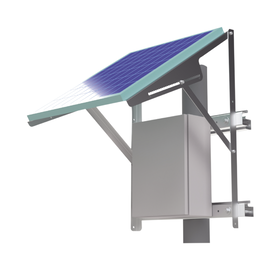 Montaje para Poste Compatible con PRO-5012 + Gabinetes PST253015A/ PST304020A/ PST405020A/ PST404020A/ EIPC404025.