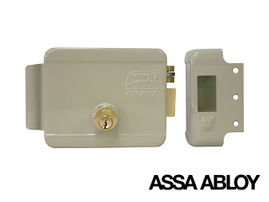 CERRADURA ELECTROMECÁNICA ASSA ABLOY MODELO 321DCD MONTAJE SOBREPUESTO  APERTURA POR BOTÓN INTERNO  ORIENTACIÓN DERECHA