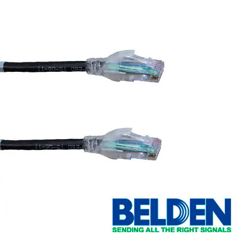 PATCHCORD UTP CAT6 BELDEN C601100007 2.1MTS NEGRO