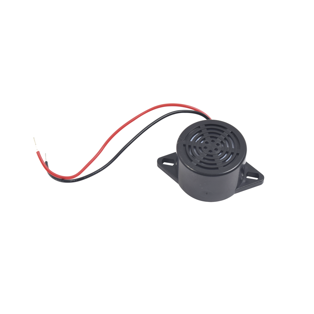Zumbador 85 dBi a 12 Vcc para Chapas y Contrachapas permite avisar que la puerta se esta abriendo.