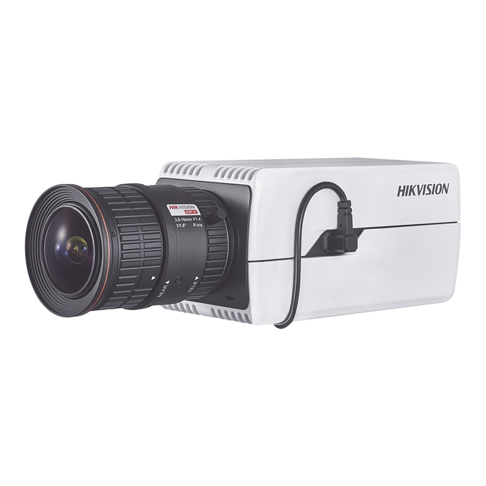 Cámara Box IP 4 Megapixel / Detección de Rostros / Dia-Noche / H.265+ / ONVIF / Conteo de Objetos / PoE / Entrada y Salida de Audio y Alarma