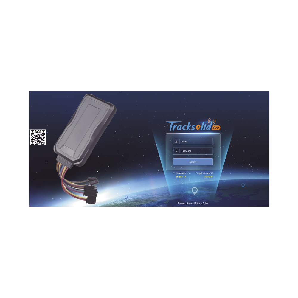 Kit de localizador vehicular que incluye un GPS modelo GT06E + Primera licencia de plataforma TRACKSOLID