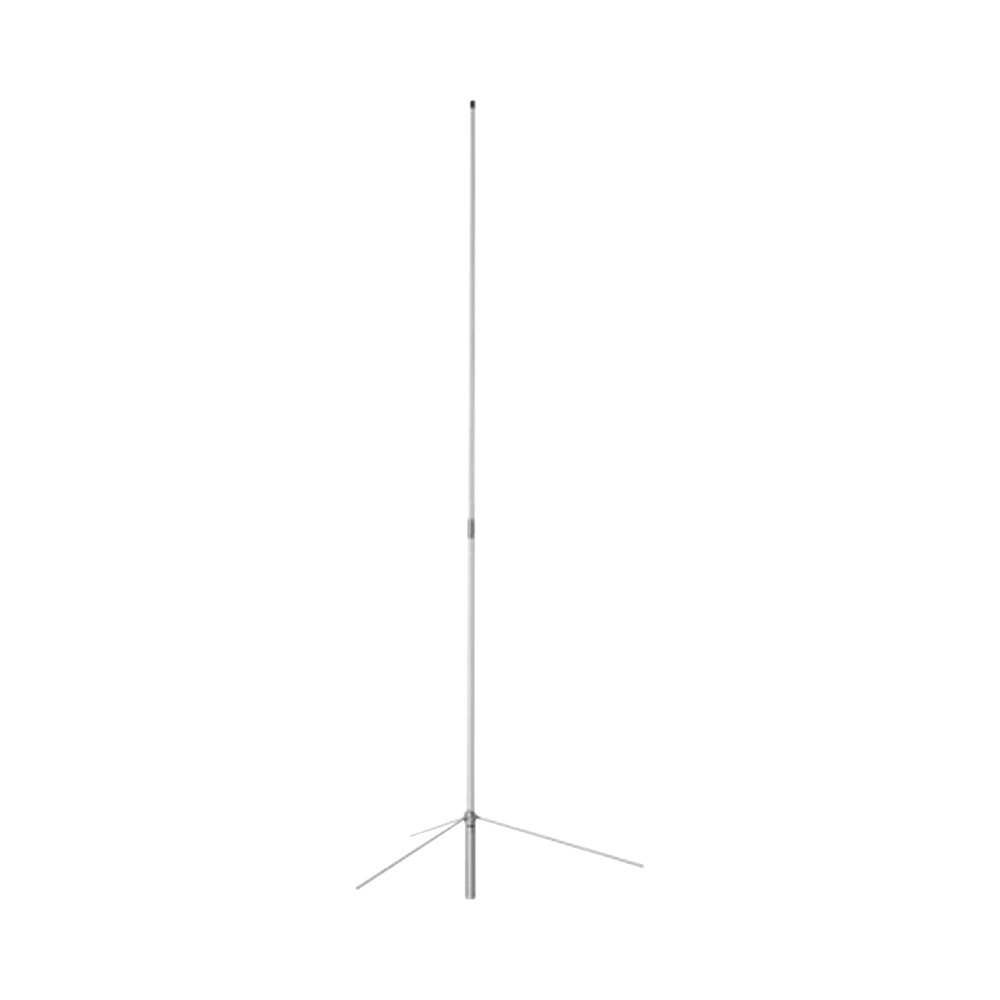 Antena Fibra de Vidrio en VHF para 136-174 MHz, 6.7 dB de ganancia, 5 MHz de ancho de banda, 200 Watt.