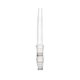 Hotspot inalámbrico 2.4 GHz para exterior, antenas omnidireccional 6 dBi, Throughput 75 Mbps, ideal para la venta de códigos de acceso a Internet