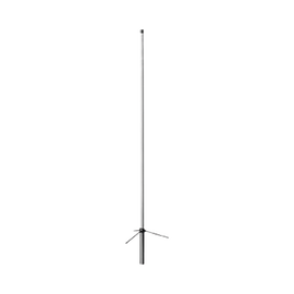 Antena base UHF, fibra de vidrio ajustable, rango de frecuencia 400 - 470 MHz