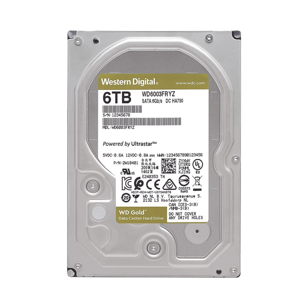 Disco Duro Enterprise 6TB WD GOLD